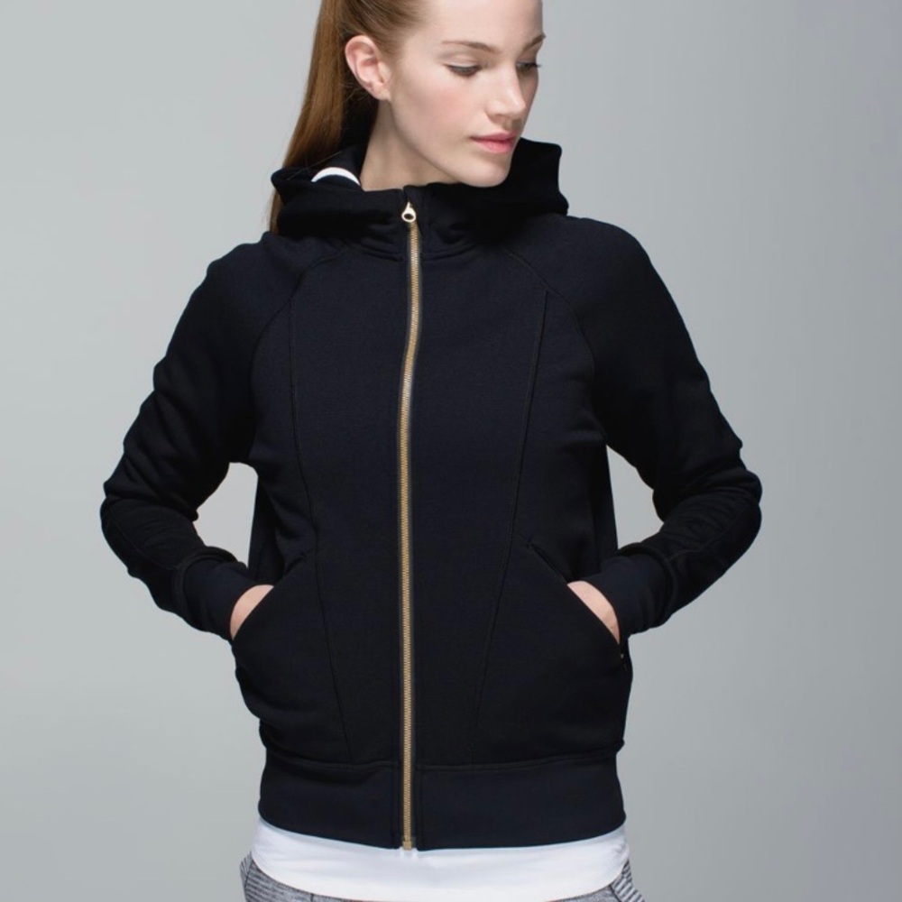 LULULEMON Warm Core Hoodie in Black - Excellent Pre-Owned Condition, Siz…